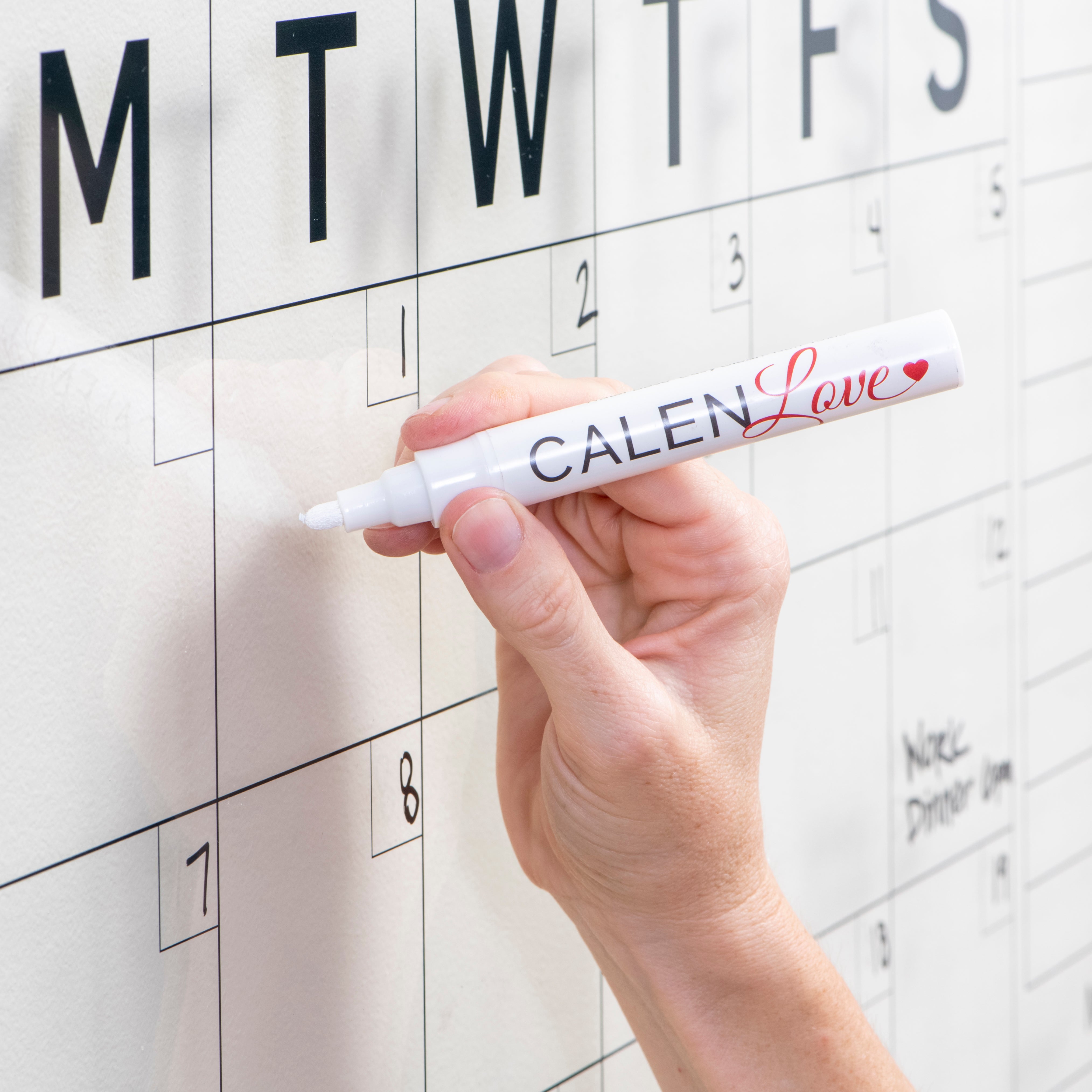 Acrylic Weekly Calendar, Includes Dry Erase Pen (93918)